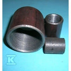 Mufa spawalnicza/gwintowana czarna 3/4" (dn20)