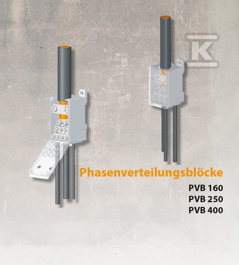 Blok rozdzielczy przewodu głównego PVB-160 1x10-70,6x2,5-16