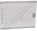 Drzwi płaskie metalowe, do XL3 160, 2x24, wysokość 450mm
