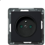 Gniazdo głośnikowe podwójne, biały SONATA