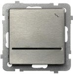 Ramka pojedyncza, stal inox SONATA