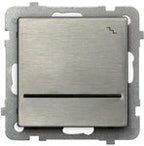 Ramka pojedyncza, stal inox SONATA