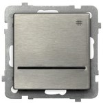 Ramka pojedyncza, stal inox SONATA