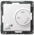 Regulator temperatury z czujnikiem napowietrznym, biały SONATA