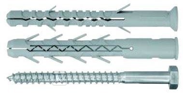 Kołek fi 10x160 mm z długą płaszczyzną podziału z wkrętem sześciokątnym