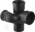 Czwórnik odsadzkowy Geberit Silent-PP GTKA 87.5G d90/90/75 prawy