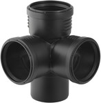 Czwórnik narożny Geberit Silent-PP GTEDA 87.5G d90/90/90