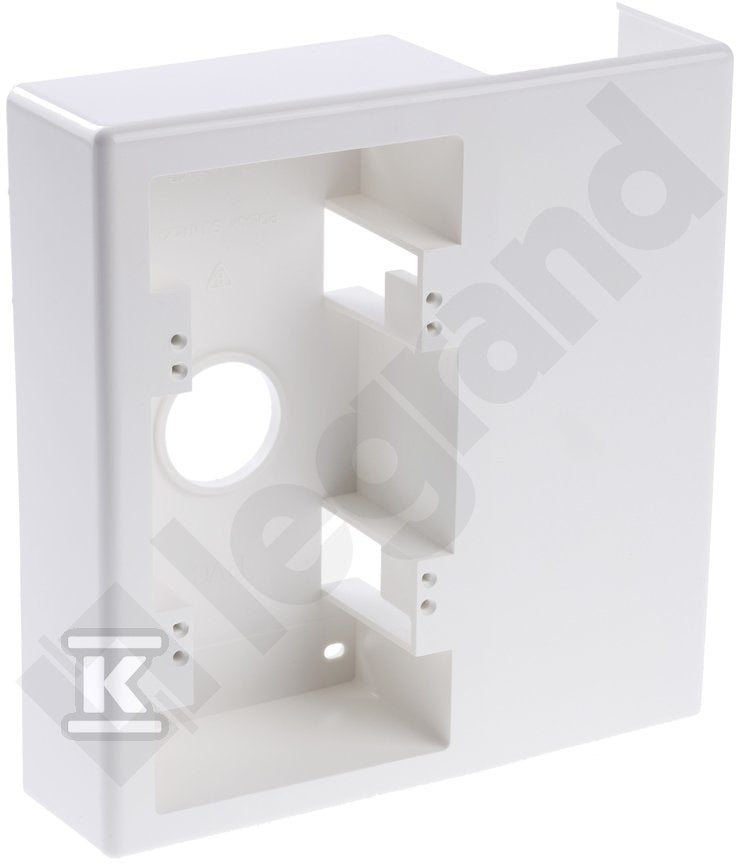 Puszka przylistwowa podwójna 60X40