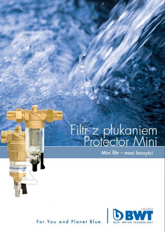 Filtr mechaniczny BWT PROTECTOR MINI C/R 1/2"