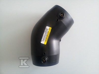 Kolano 45 stopni elektrooporowe 50 SDR7.4 SDR11 SDR13.6 SDR17, woda-gaz