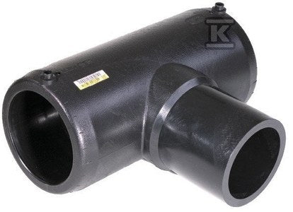 Trójnik 90 stopni równoprzelotowy elektrooporowy 75 SDR7.4 SDR11 SDR13.6 SDR17, woda-gaz