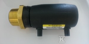 Mufa przejściowa mosiądz elektrooporowa GZ 40X5/4" SDR11 SDR13.6 SDR17, woda-gaz