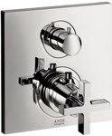 Bateria termostatowa Hansgrohe Axor Citterio M podtynkowa z zaworem odcinającym, element zewnętrzny chrom 34705000