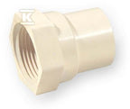Złączka nakrętna z uszczelką KW/GW PVC-C 3/4"