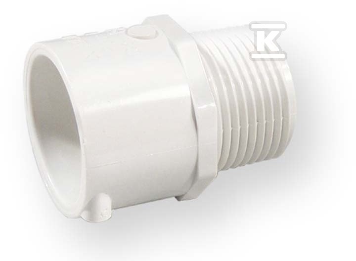 Złączka z gwintem wkrętna KW/GZ PVC-U 2"