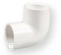 Kolano KW/KW PVC-U 3/4"