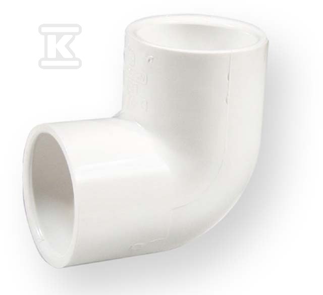 Kolano KW/KW PVC-U 1"