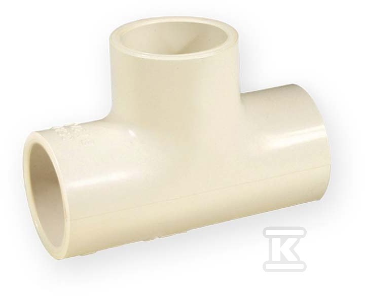 Trójnik równoprzelotowy KW/KW/KW PVC-C 1/2"
