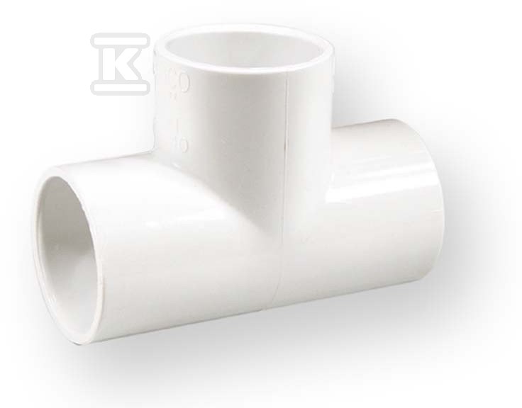 Trójnik równoprzelotowy KW/KW/KW PVC-U 1 1/4"