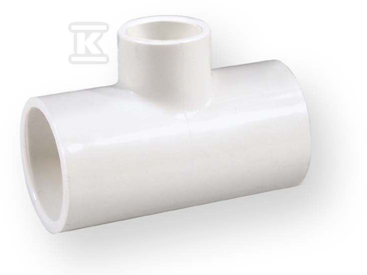 Trójnik redukcyjny KW/KW/KW PVC-U 1 1/2x1 1/2x1"