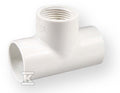 Trójnik nakrętny KW/KW/GW PVC-U 1"