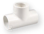 Trójnik nakrętny KW/KW/GW PVC-U 1"