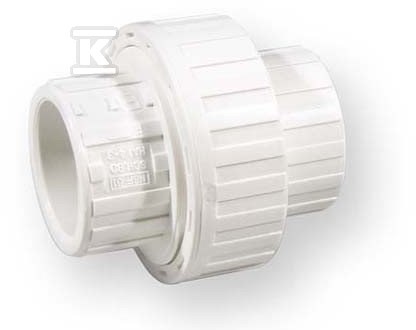 Śrubunek KW/KW PVC-U 1"