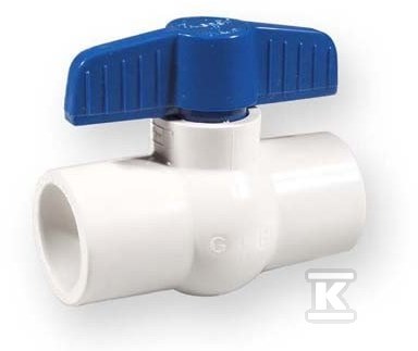 Zawór kulowy KW/KW PVC-U 1/2"