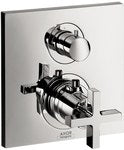 Bateria termostatowa Hansgrohe Axor Citterio M podtynkowa z zaworem odcinająco-przełączającym, element zewnętrzny chrom 34725000