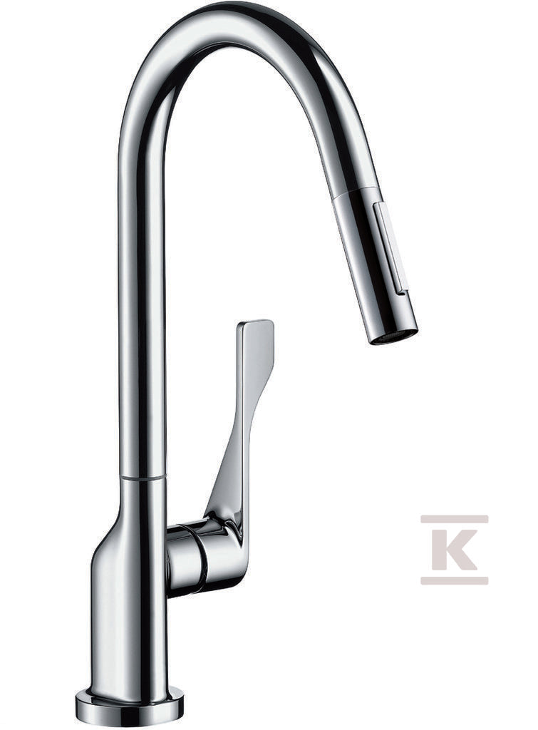 Bateria kuchenna Hansgrohe Axor Citterio jednouchwytowa chrom 39835000