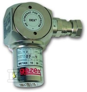 Detektor gazu ziemnego metan, 10/30% DGW, obudowa AL, wykonanie F4-C, sensor p-p, do kotłowni gazowych