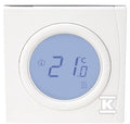 Termostat pokojowy BasicPlus2 WT-D z wyświetlaczem, napięcie zasilania 230V, zakres temperatur 5-35°C