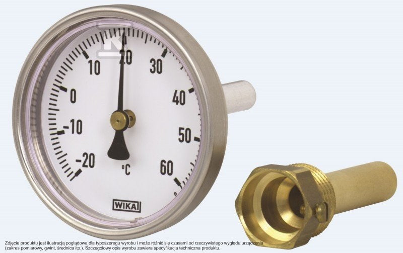 Termometr A50.20 SR.100 160C L=60 G1/2