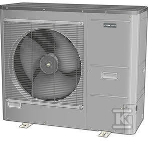 Pompa ciepła powietrzna split AMS 10-12 - 10,2 kW, 1 fazowa, 230 V jednostka zewnętrzna o modulowanej mocy 3,5-12 kW