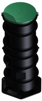 Zbiornik technologiczny PEHD SL-TECH 900L podziemny, zewnętrzne zamknięcie DN740
