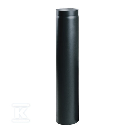 Rura prosta czarna L-1000 DN 160 Przyłącze do kotłów na paliwa stałe