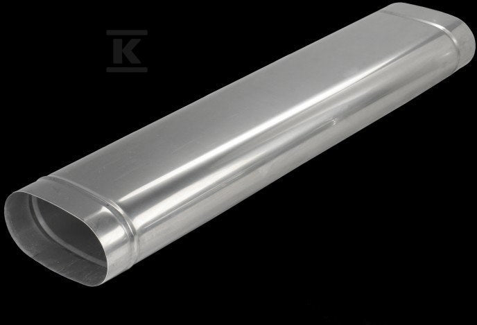 Rura kominowa 120/220, L=1000 owal do kotłów na paliwa stałe