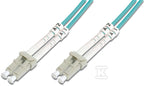 Patchcord światłowodowy LC/LC dplx MM 50/125 OM3 1,0m LS0H pomarańczowy