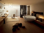 Bateria wannowa Hansgrohe Axor Massaud jednouchwytowa do montażu w podłodze DN15 chrom 18450000