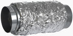 Tłumik kanałowy AKU-COMP, do elastycznych połączeń w systemach wentylacyjnych, długość max. 0,6mm, średnica 125mm