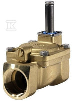 Zawór elektromagnetyczny odcinający EV220B 32B NC, G1 1/4", 0,3-16 bar, Kv 18 m3/h, mosiądz/EPDM, bez cewki, atest PZH, CNBOP