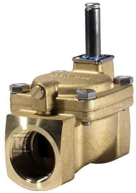 Zawór elektromagnetyczny odcinający EV220B 40B NC, G1 1/2", 0,3-16 bar, Kv 24 m3/h, mosiądz/EPDM, bez cewki, atest PZH, CNBOP