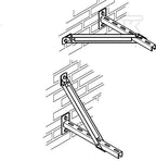 BIS Wspornik kons.Strut+WM35BUP 300MM