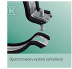 BIS Aero Obejma wentylacyjna z okładziną M8 125MM