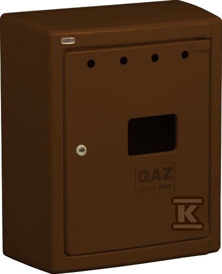 Obudowa gazomierza G056/P BAARD brązowa otwarta