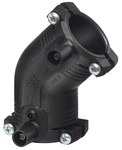 Kolano elektrooporowe 45ST. DN225 PE100, SDR11, PN10 gaz/PN16 woda