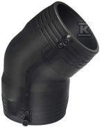 Kolano elektrooporowe 45ST. DN110 PE100, SDR11, PN10 gaz/PN16 woda