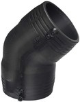 Kolano elektrooporowe 45ST. DN225 PE100, SDR11, PN10 gaz/PN16 woda