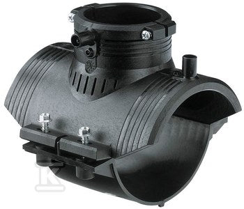 Obejma siodłowa elektrooporowa DN400X63 PE100, SDR11, PN10 gaz/PN16 woda