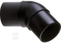 Kolano doczołowe długie 45ST. DN225 PE100, SDR11, PN10 gaz/PN16 woda